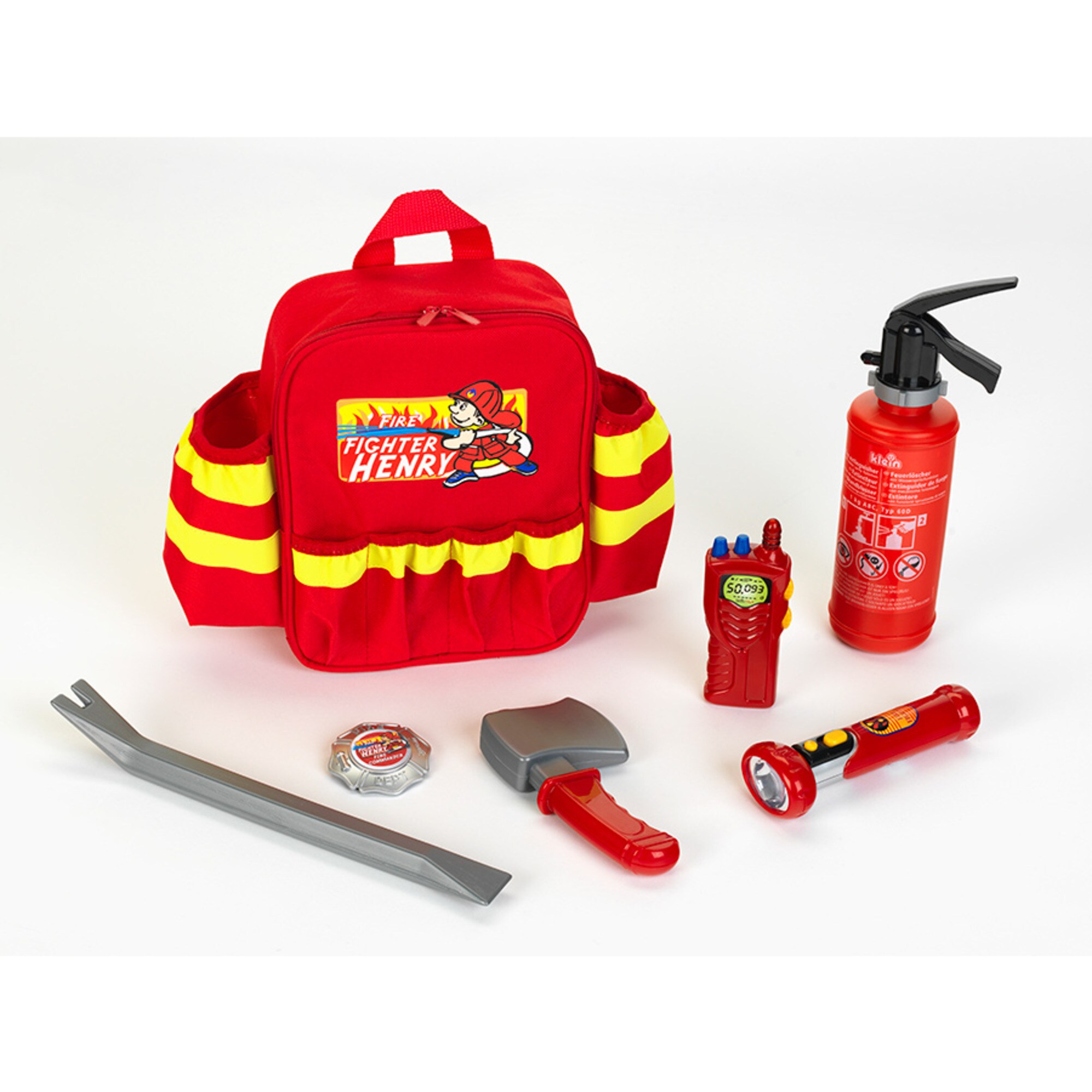 Theo Klein Rollenspiel Fire Fighter Henry Feuerwehr-Rucksack