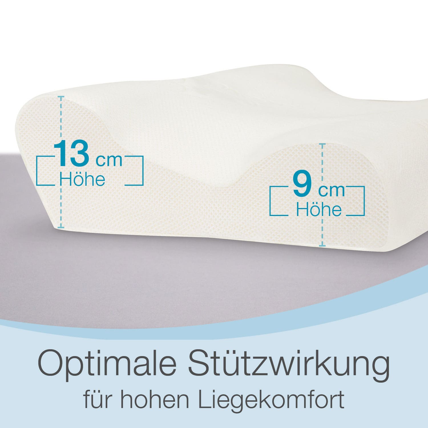 Bestschlaf Seitenschläfer-Kopfkissen