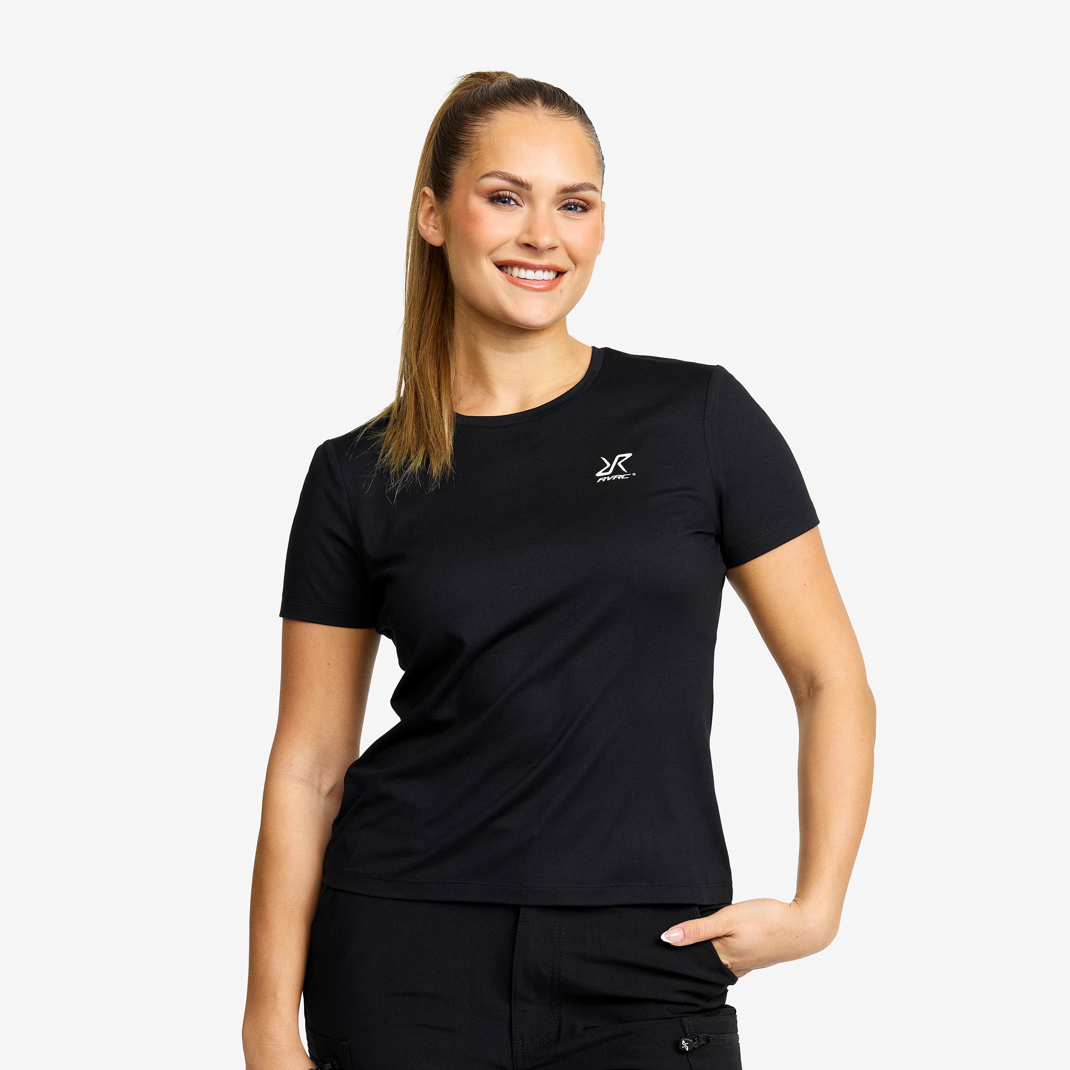 Mission T-shirt Dame Black