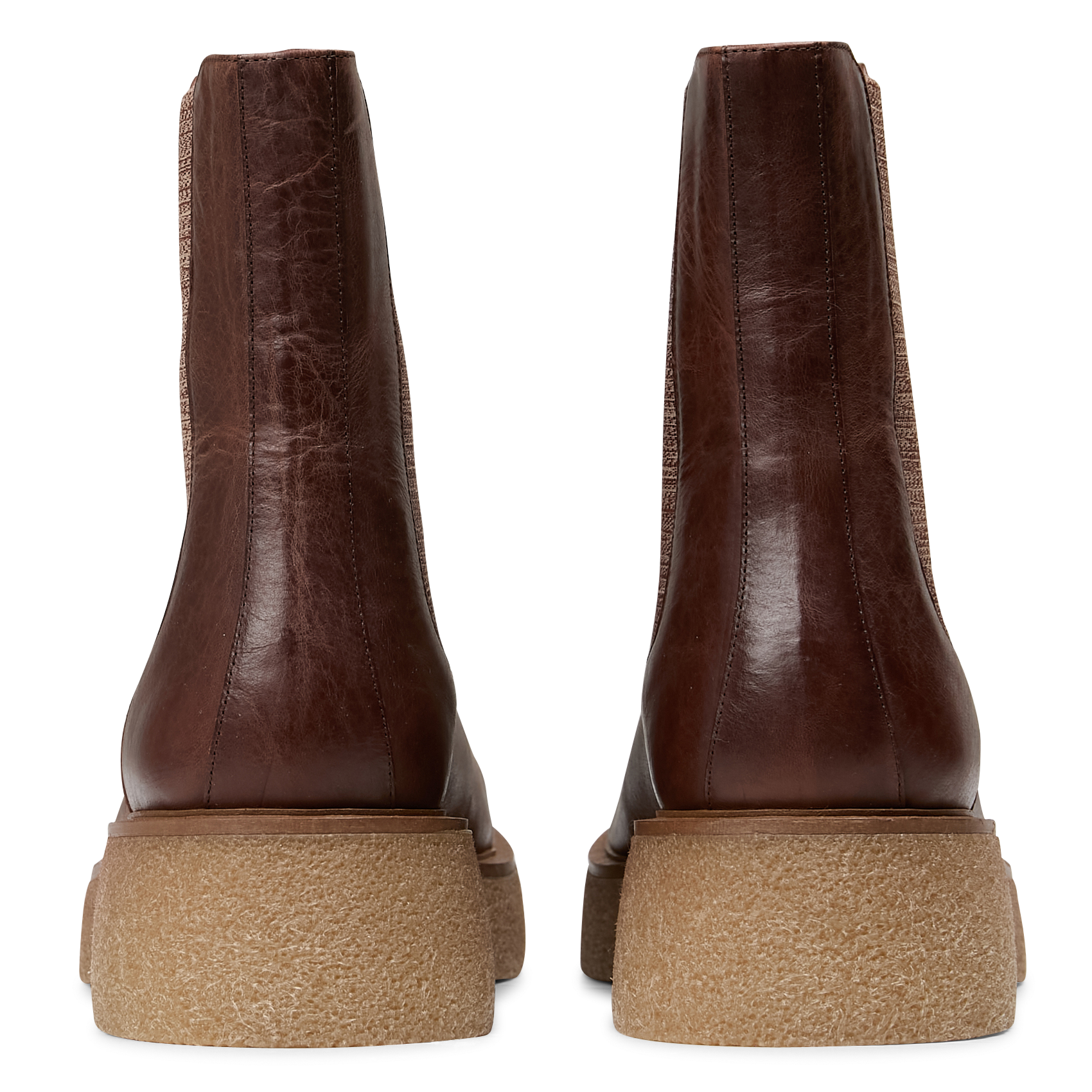 BRIANNA - Boots en cuir | Marron