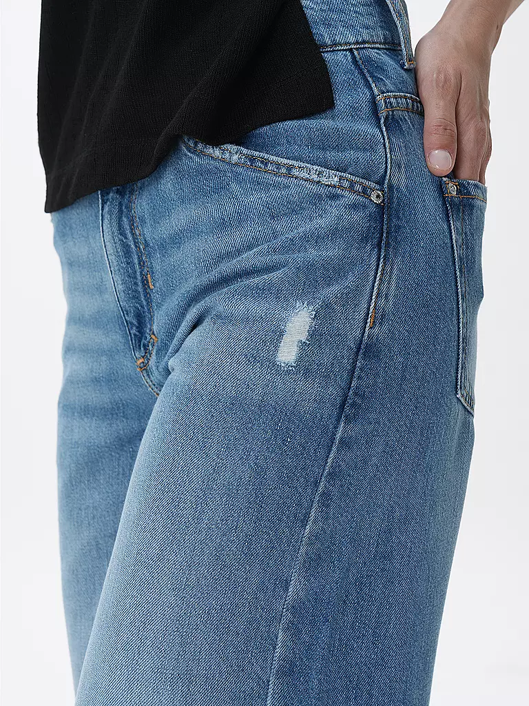 PNTS Jeans Wide Leg THE RAVER blau