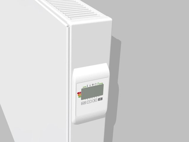 Vasco - E-PANEL - Elektrische Radiator - Grijs Antraciet - Staal