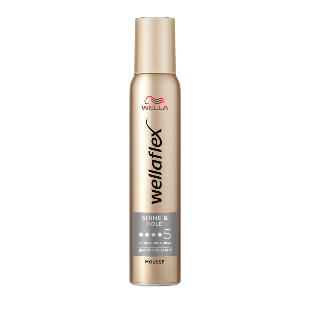 6x Wella Flex Mousse Shine & Hold200 ml