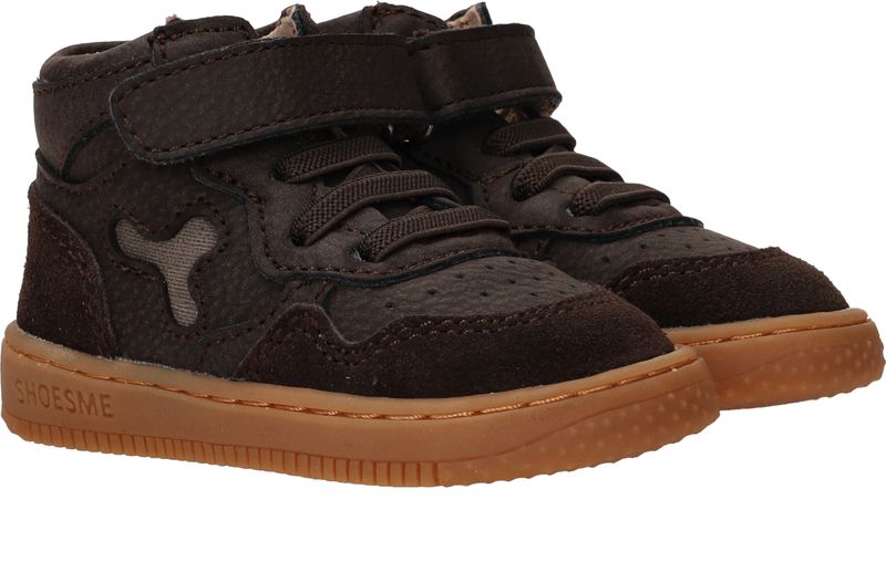 Shoesme Baby-Proof Sneakers Bruin Jongens