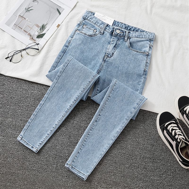 WIKPROM - Skinny jeans met hoge taille