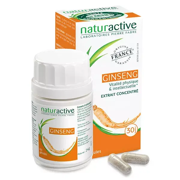 Ginseng Naturativo 60 cápsulas