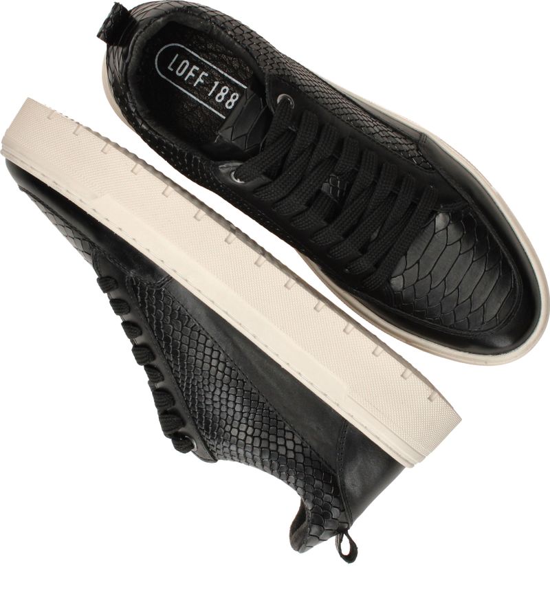 LOFF 1881 Sneakers Zwart Heren