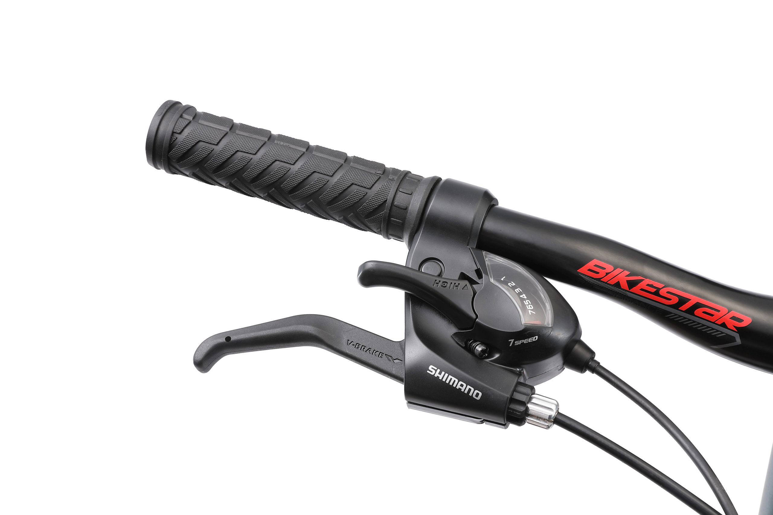 BikeStar MTB Fully, aluminium, 26 inch, 21 speed, groen