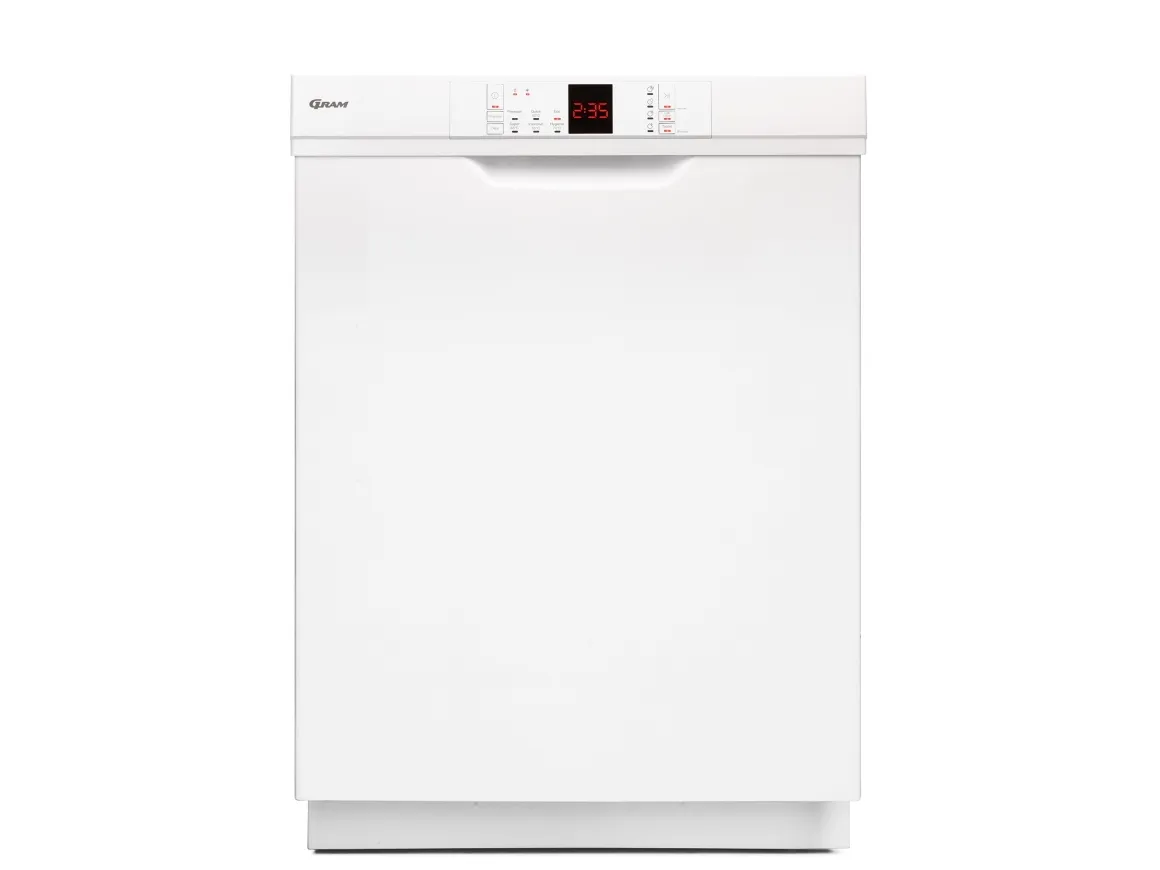 GRAM OM 6210-90 T/1 - Opvaskemaskine - til indbygning - Niche - bredde: 60 cm - dybde: 57 cm - højde: 82 cm - hvid
