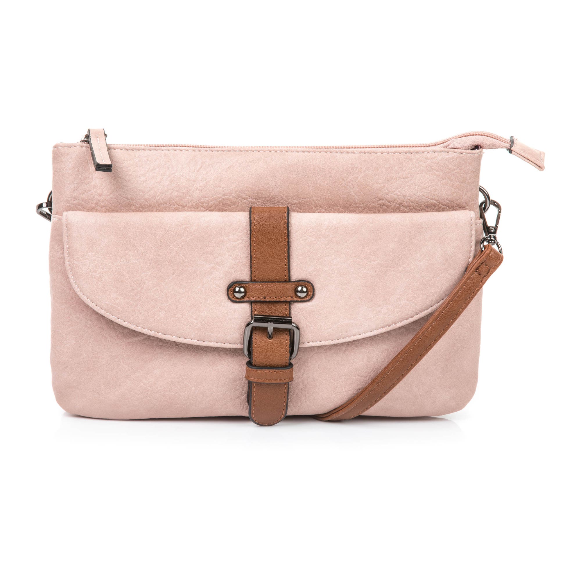 Sac bandoulière rose