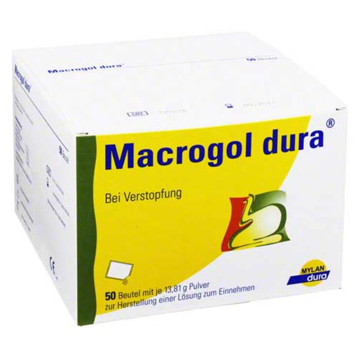 Macrogol dura Pulver zur Herstellung einer Lösung zum Einnehmen, 50 St
