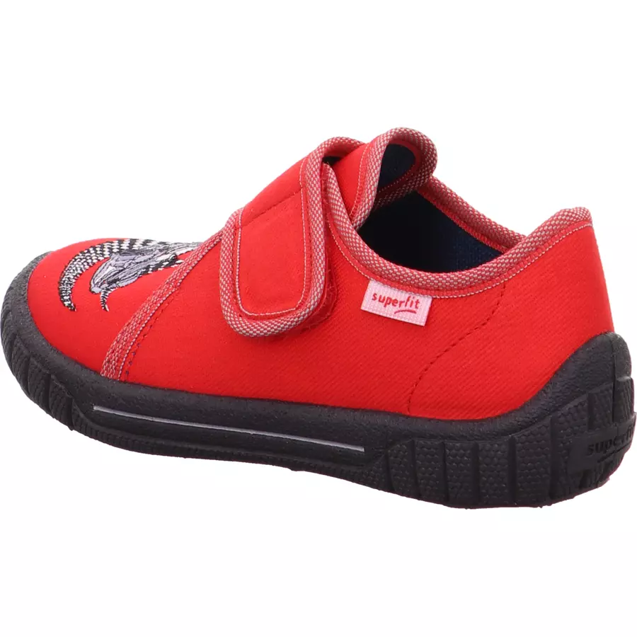 superfit Hausschuh Bill rotgrau (mittel)