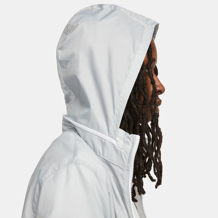 Nike Survêtement NSW Club Lined Woven - Gris/Blanc