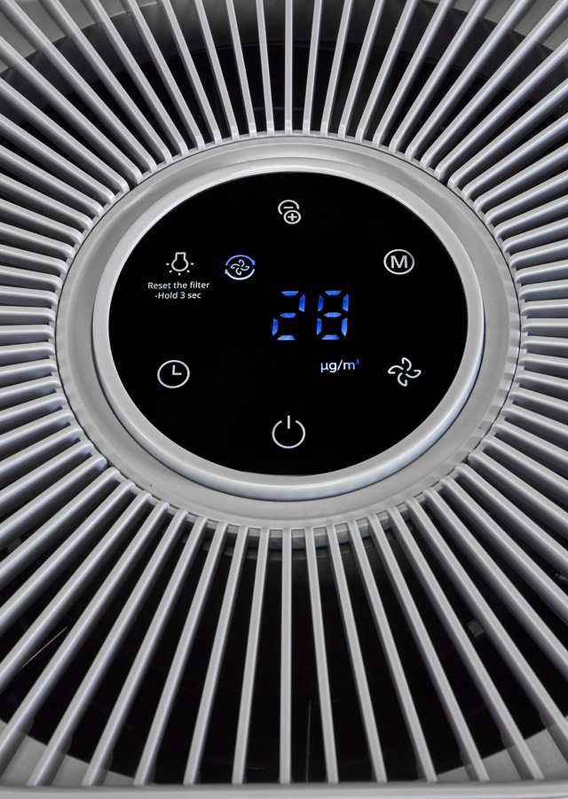 Hanseatic Luftreiniger »»KJ400« mit Digitalanzeige« für 104 qm Räume 35W, Top Filtersystem für Allergiker mit Ionentechnologie