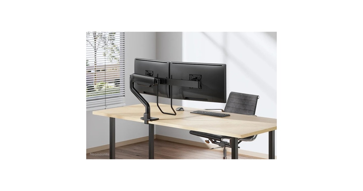 NeomountsDS75S-950BL2 monitorarm  (Zwart)