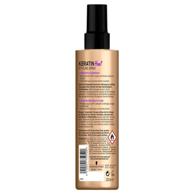 Syoss Keratine Heatprotectspray 200 ML