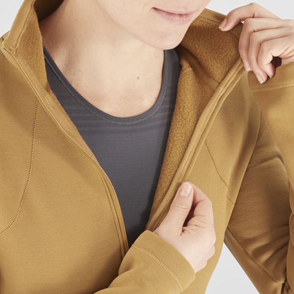 Sweat polaire randonnée SALOMON TRANSITION HZ W CUMIN