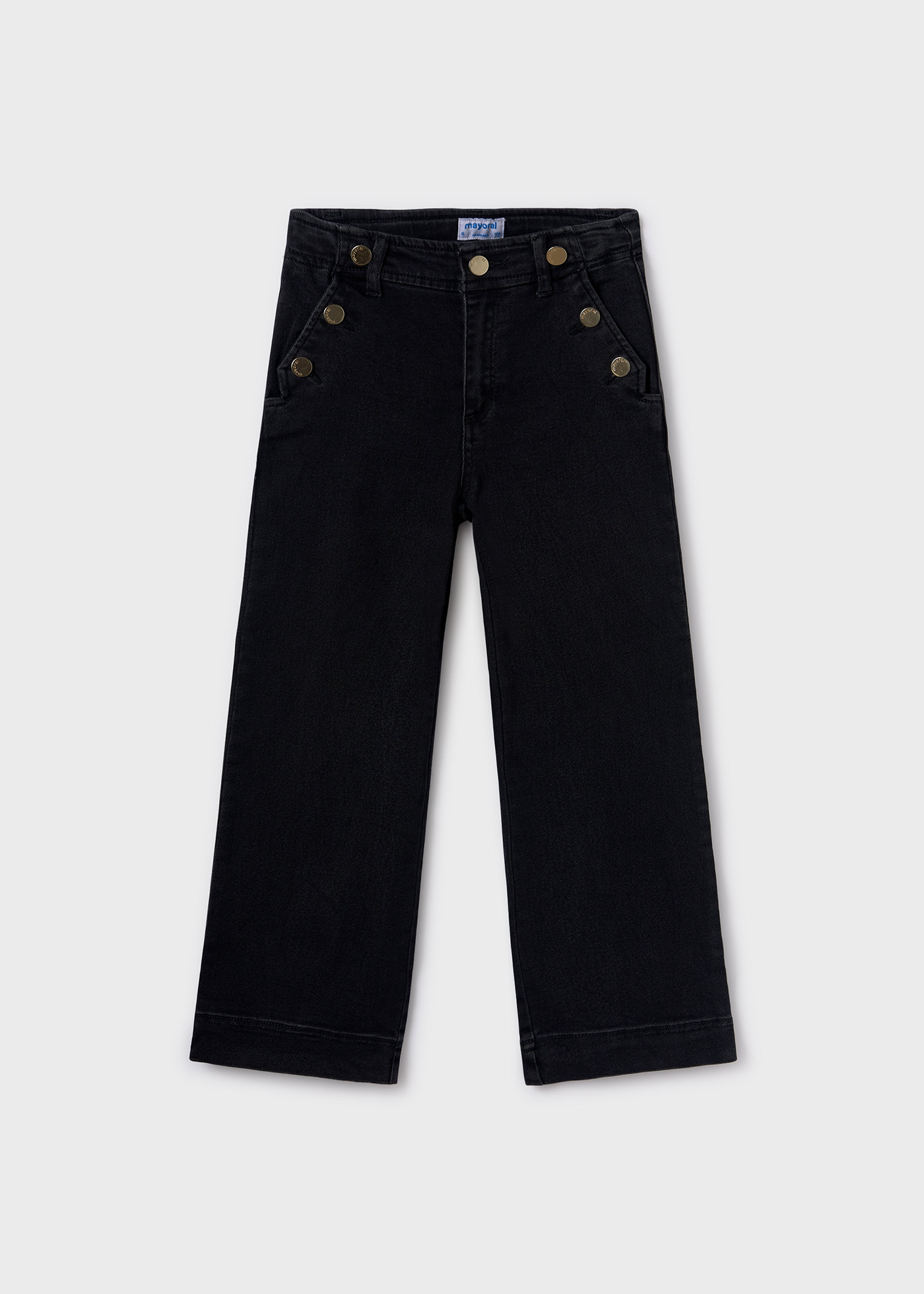 Calça jeans cropped reta feminina