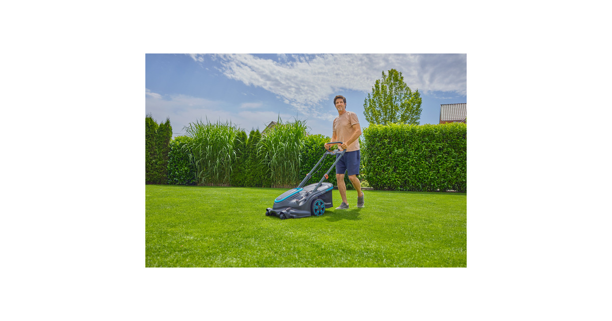 GARDENAGrasmaaier PowerMax Duo 46/36V  (Zwart/grijs, Accu en lader niet inbegrepen)