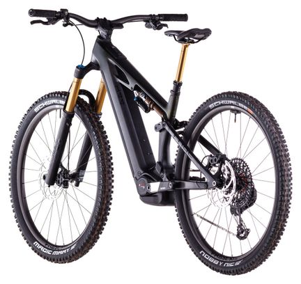 VTT Électrique Tout-Suspendu Cube Stereo Hybrid One44 HPC SLT 800 Sram XX Eagle AXS 12V 800 Wh 29'' Gris Irisé Liquid Lava 2025