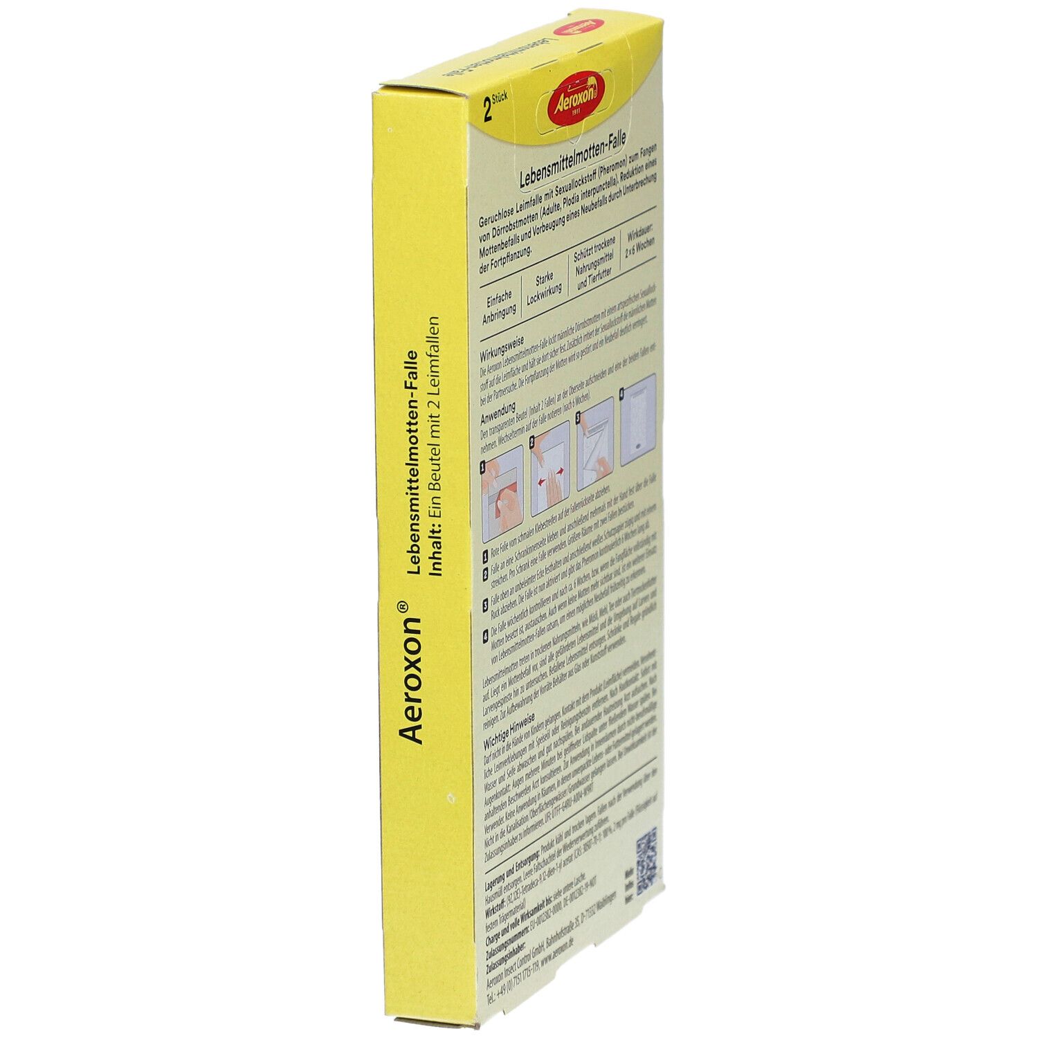 Aeroxon® Lebensmittelmotten-Falle Gegen Motten