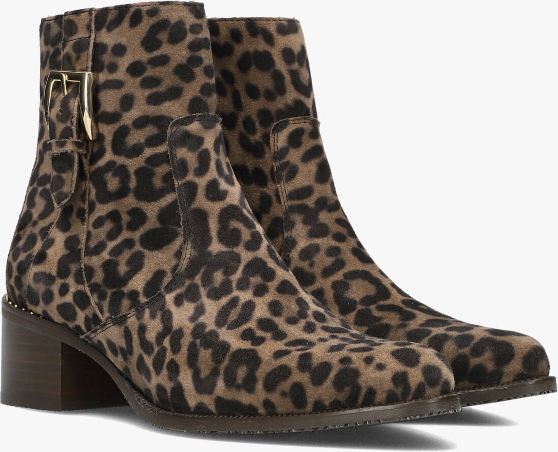 bruine floris van bommel enkellaarsjes sfw-50065 evi