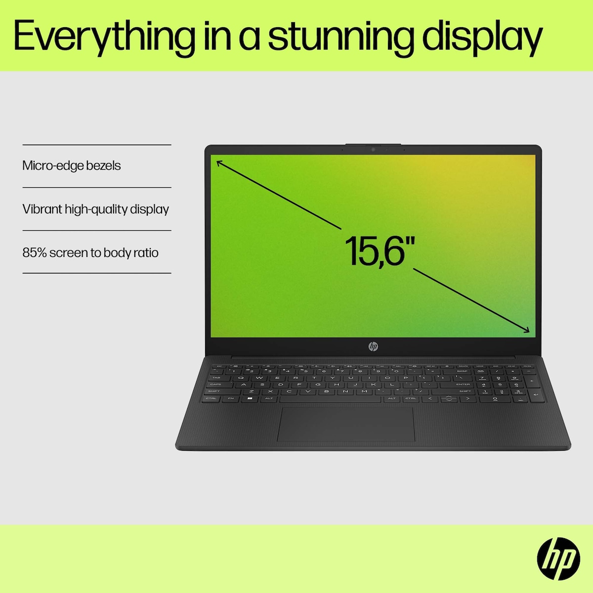 HP Laptop i3/8/128 15,6
