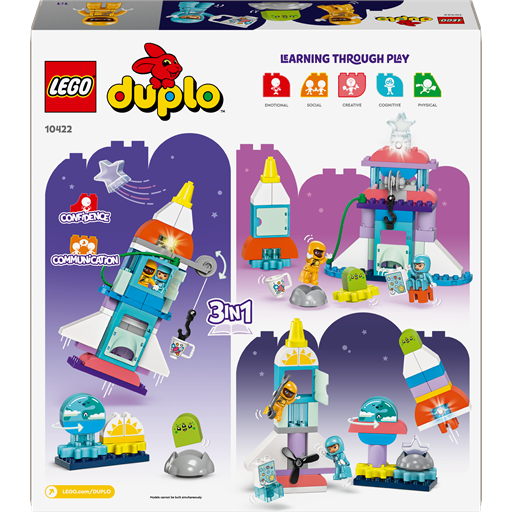 LEGO 3-i-1-Eventyr Med Rumfærge - 10422