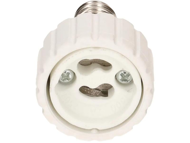 Max Hauri Adapterfassung E14 auf GU10 Adapterfassung für E14 Leuchtmittel