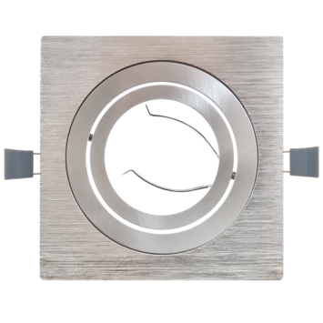 KARWEI inbouwspot richtbaar vierkant aluminium