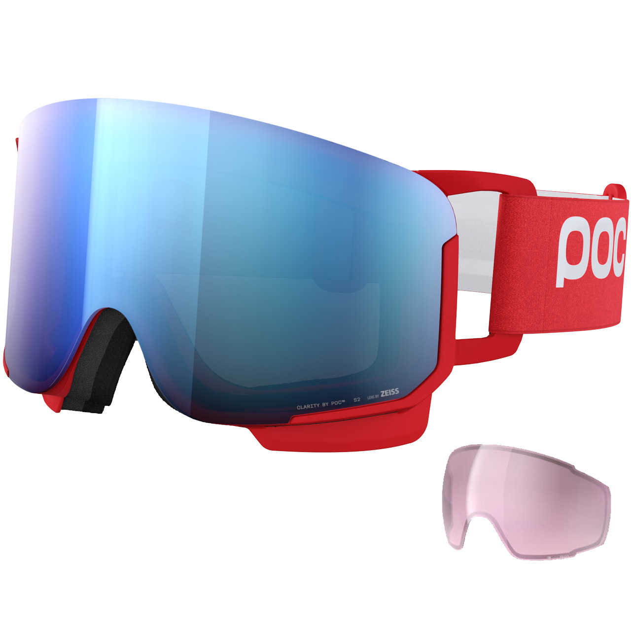 POC Nexal prismane red/partly sunny blue   Ersatzscheibe | POC Skibrillen | POC | P | MARKEN | XSPO
