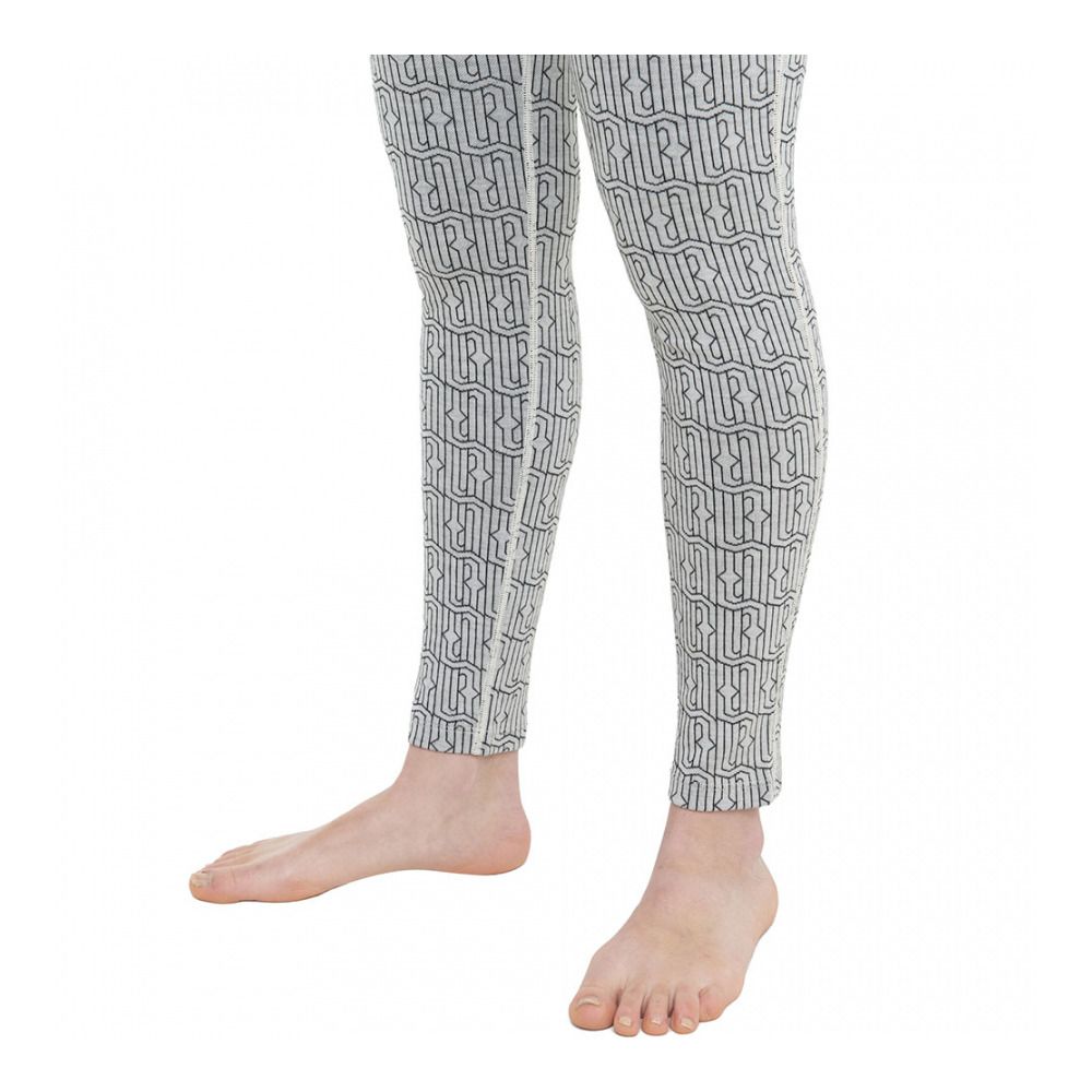 Icebreaker 260 VERTEX HERENGA - Sous-couche Femme snow/black