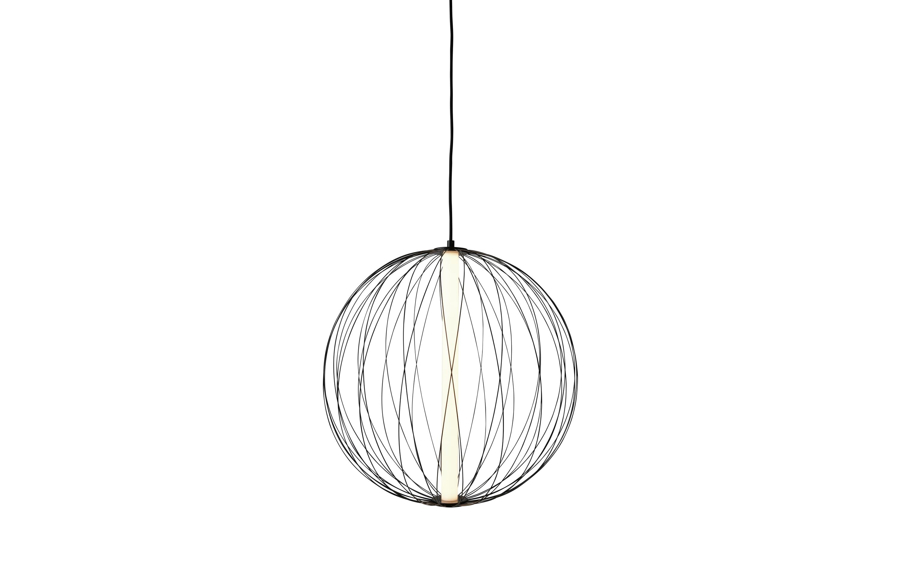 Pendelleuchte Atomic 27000 K, Schwarz<br>Hängeleuchte mit fest verbautem LED Leuchtmittel
