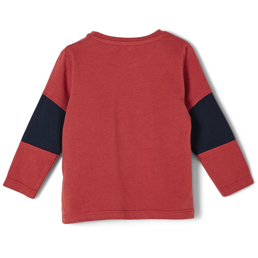 s.Oliver Langarmshirt dark red