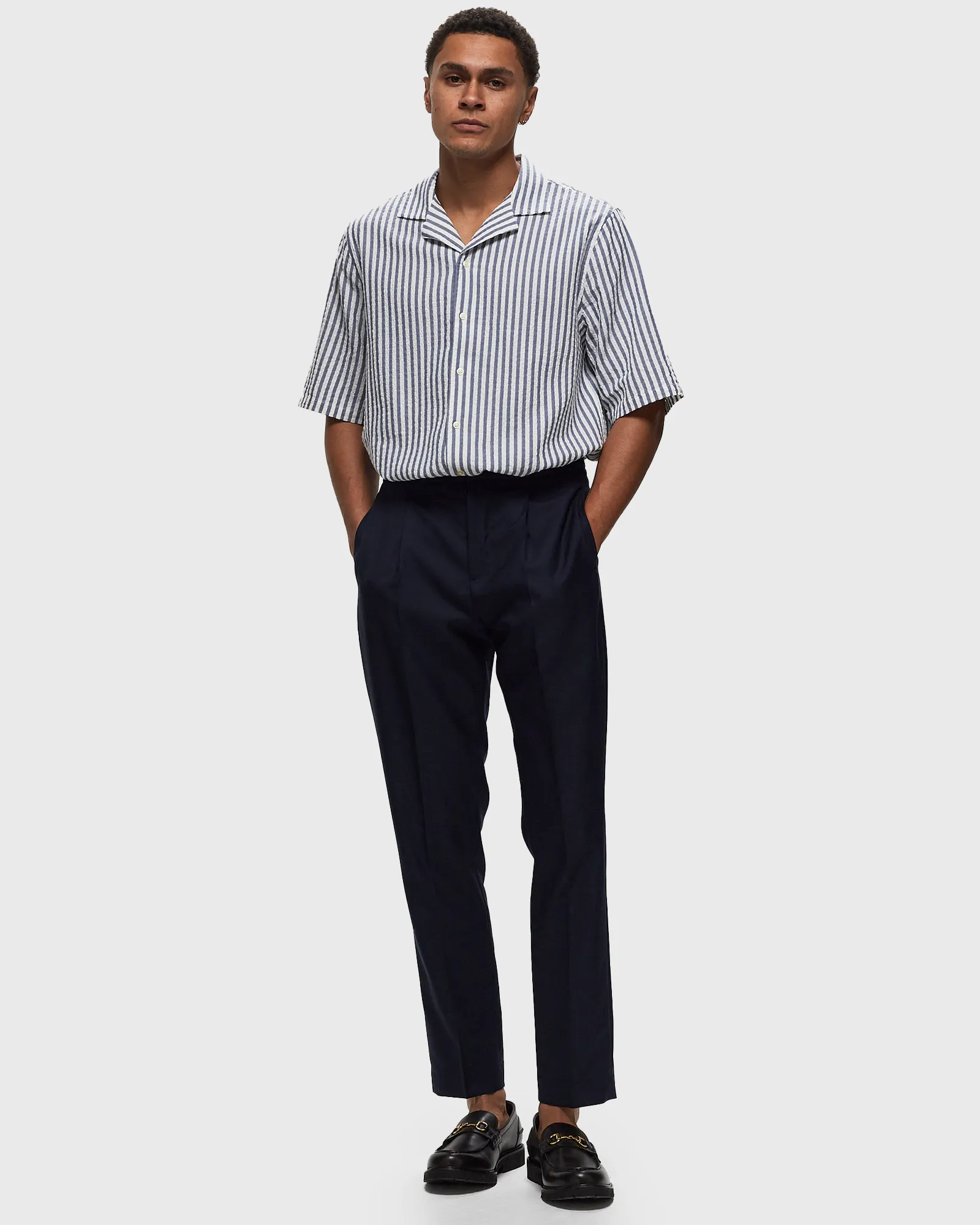 Officine Générale DREW PTS ITALIAN FRESCO WOOL TAILORING