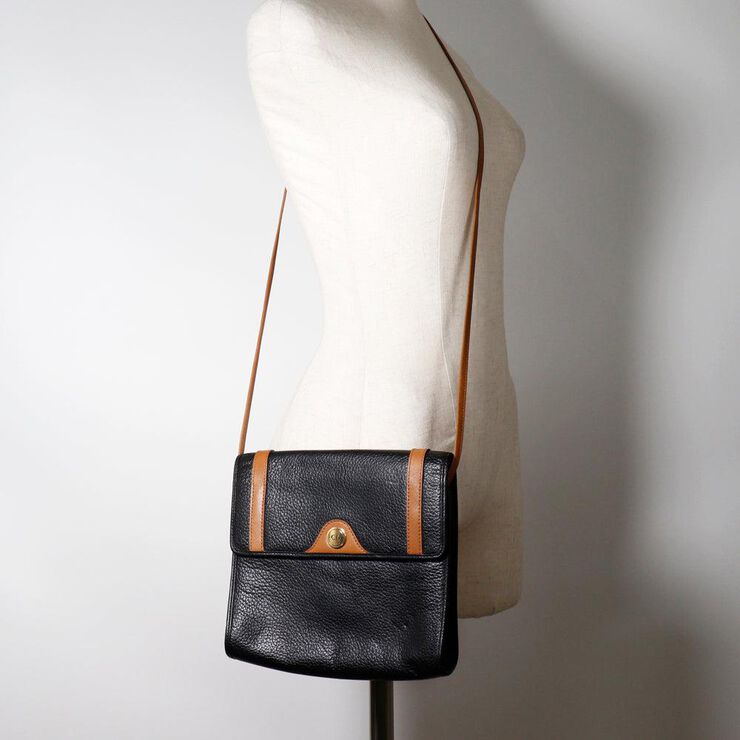 Dior Vintage Dior Crossbody Bag Black