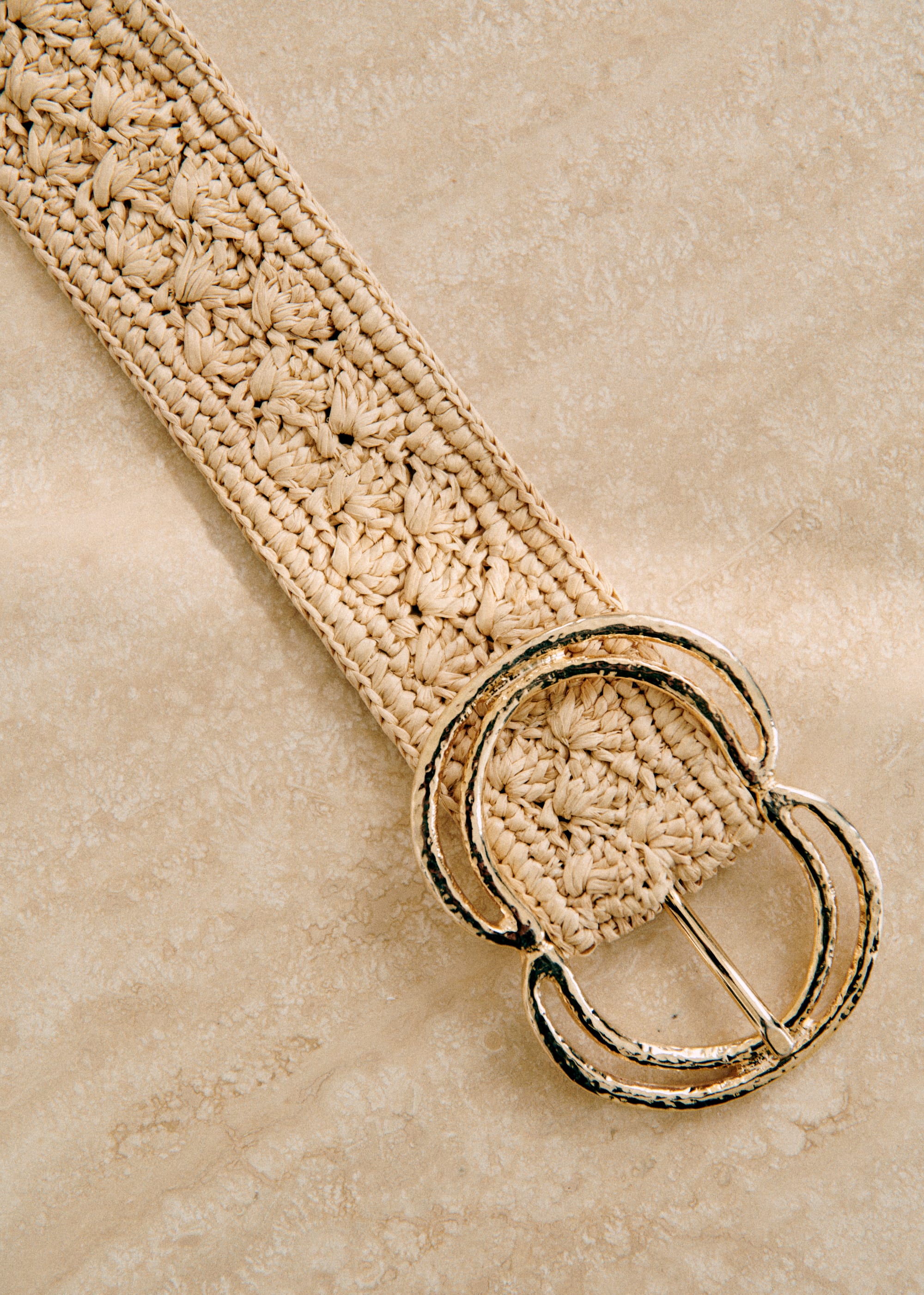Ceinture Selena - Raphia Naturel - E-SHOP/CEINTURES 5905877