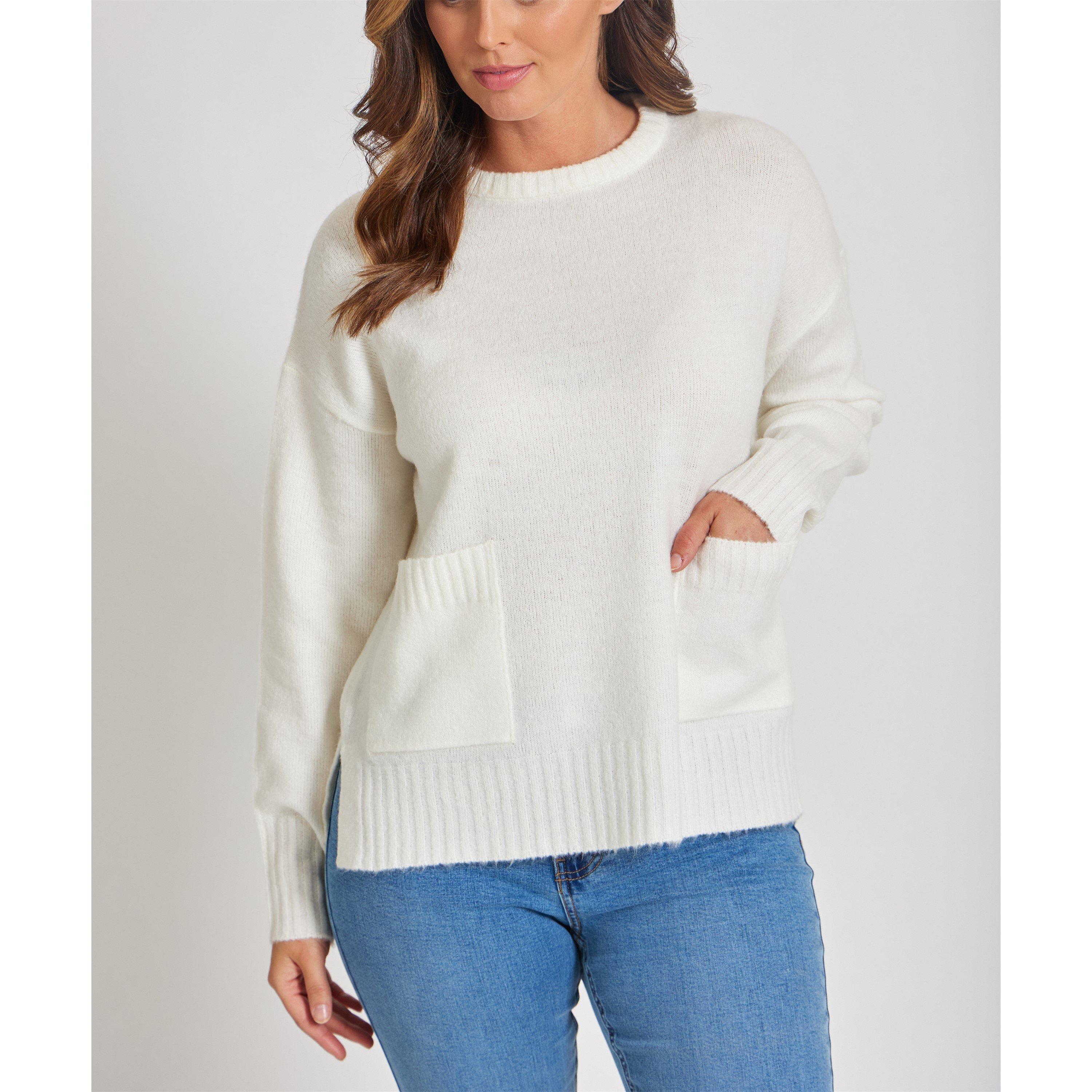 Be You BY Pocket Crew Neck Jumper