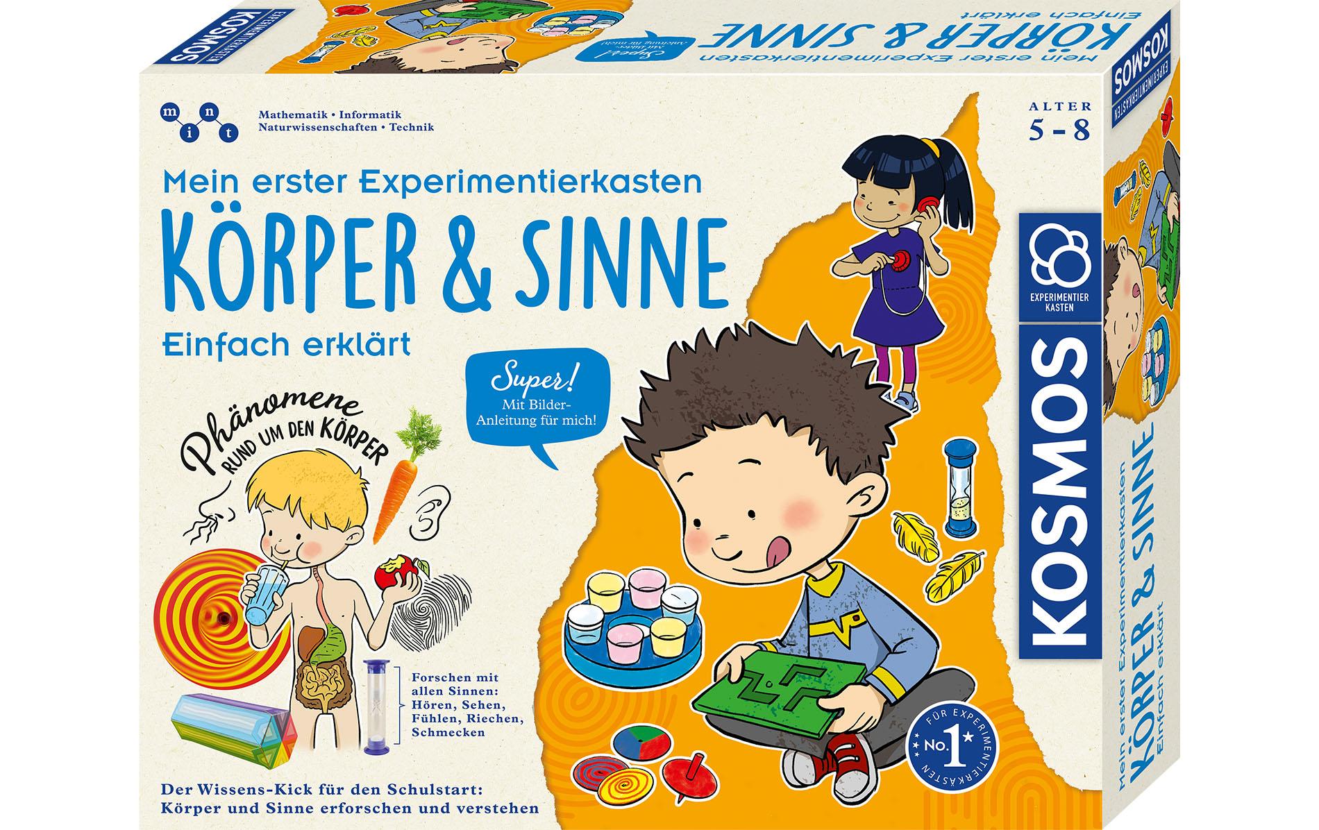Mein erster Experimentierkasten – Körper & SinneForschen mit vollem Körpereinsatz