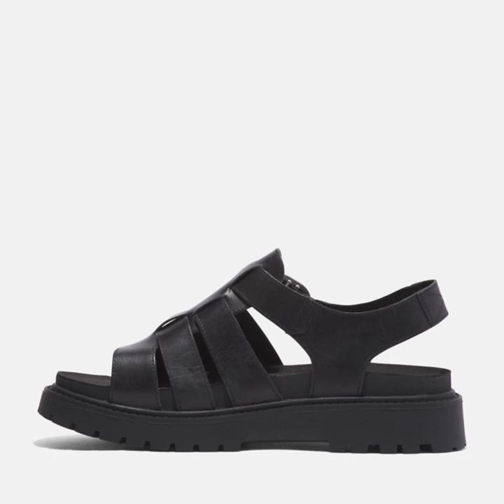 Sandale Clairemont Way Fisherman pour femme en noir