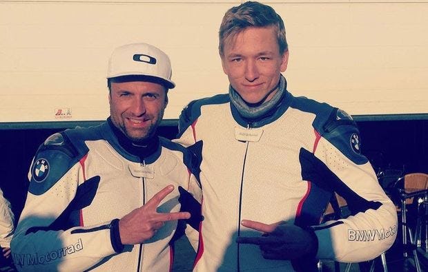 Motorrad-Renntraining in Oberlungwitz als Geschenk