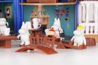 Mummitrollet Mummihuset Dukkehus, Blå