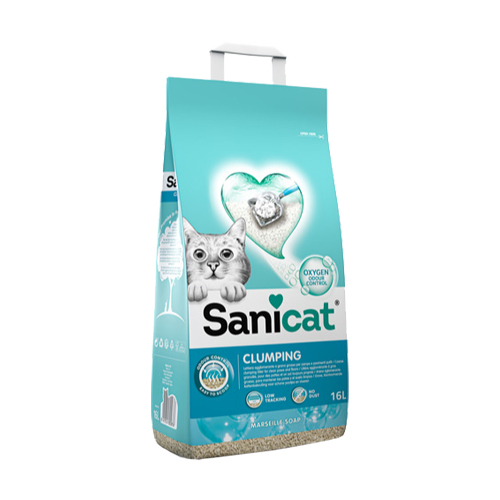 Sanicat kattenbakvulling Marsellasoap