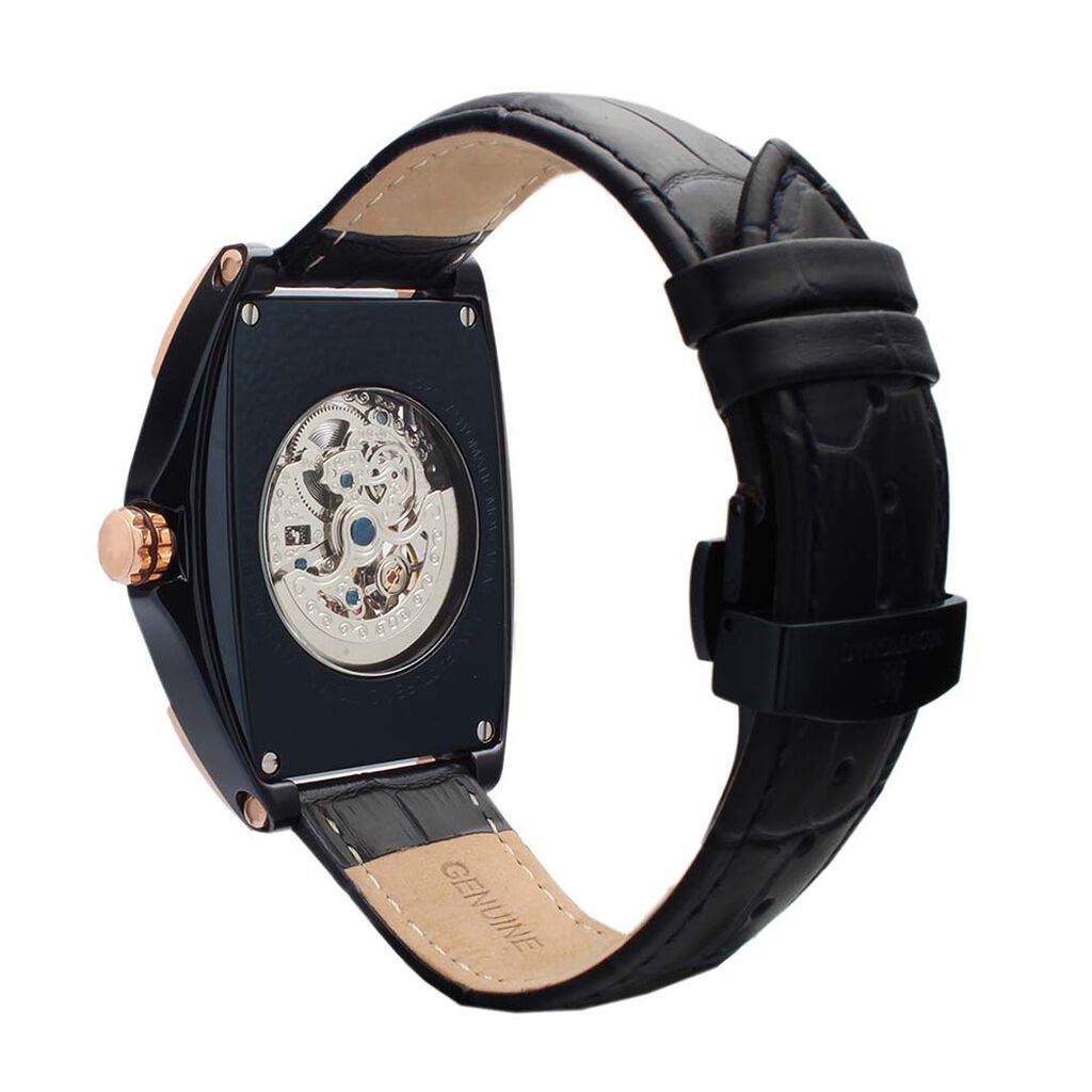 Montre Montignac dt Automatique Bleu