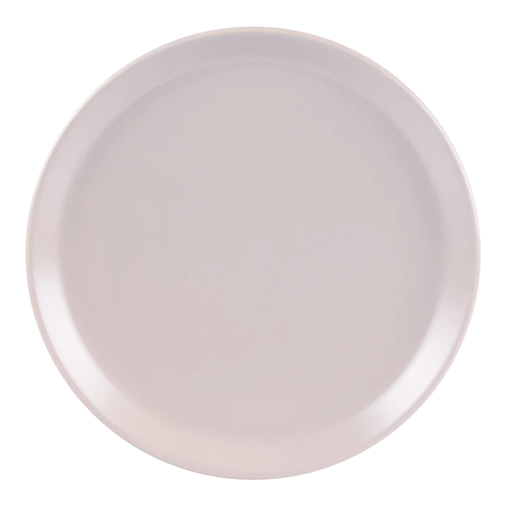 Assiette plate Itit gris 25 cm (lot de 6) Trend'up