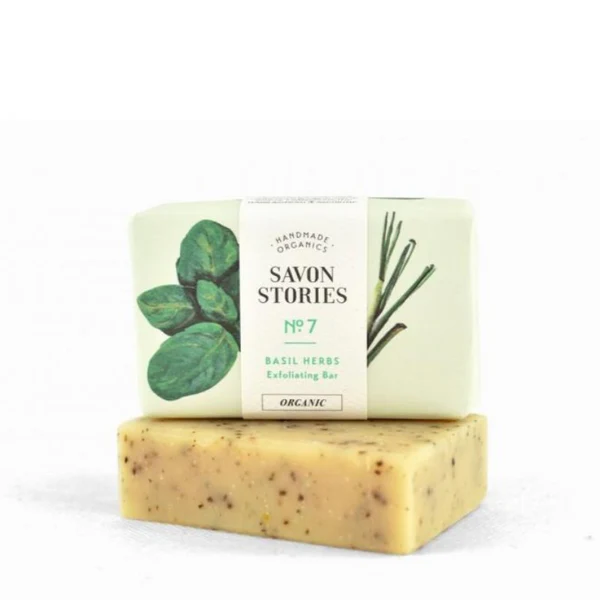 Savon stories Savon Exfoliant au Basilic n°7 110g