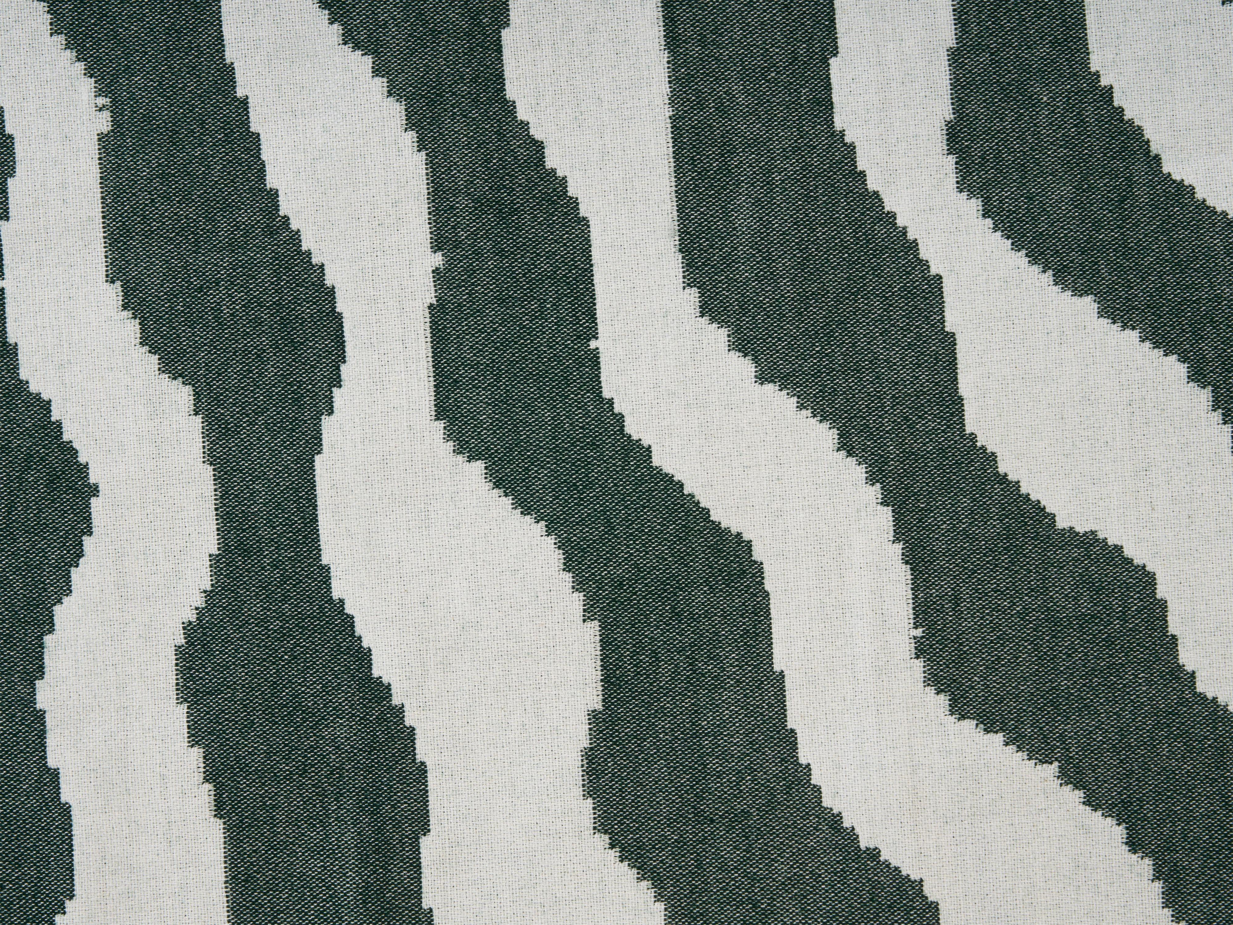 Plaid BARTAR Stof 130 x 170 cm Groen