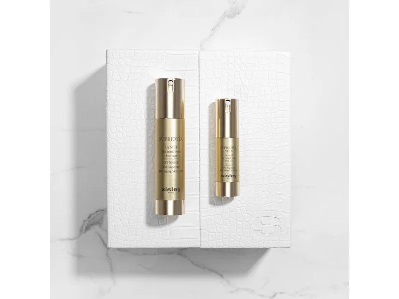 SISLEY SET (SUPREMYA PRESTIGE LA NUIT 50ML YVES 15ML)