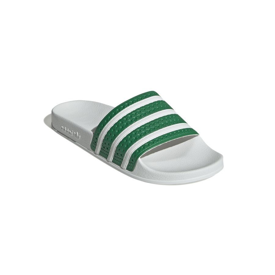 adidas Originals Claquettes adilette - Blanc/Vert