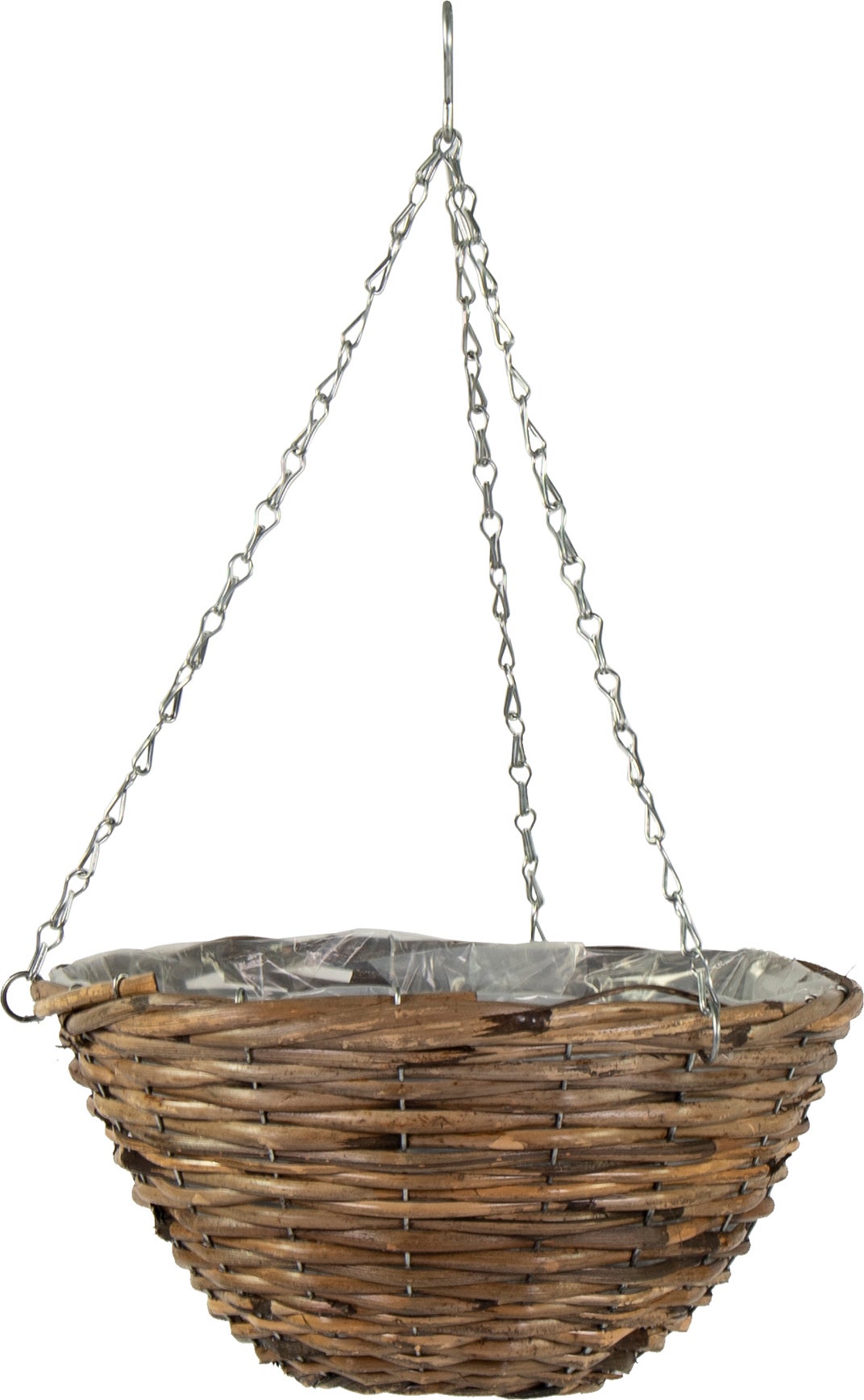 Mega Collections hangpot Kubu bruin D 30 H 14 cm